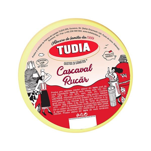 Tudia Rucar Yellow Cheese 400g
