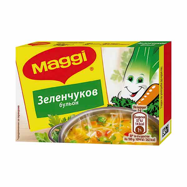 Maggi Vegetable Seasoning Cube 80g