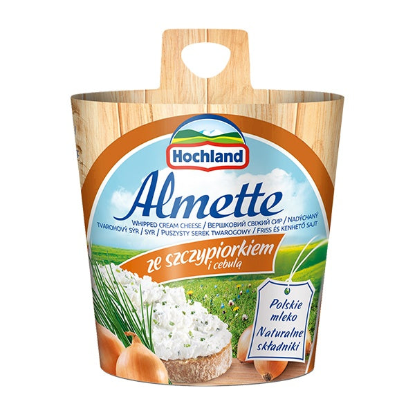 Hochland Almette Onion & Herbs Spreadable Cheese 150g