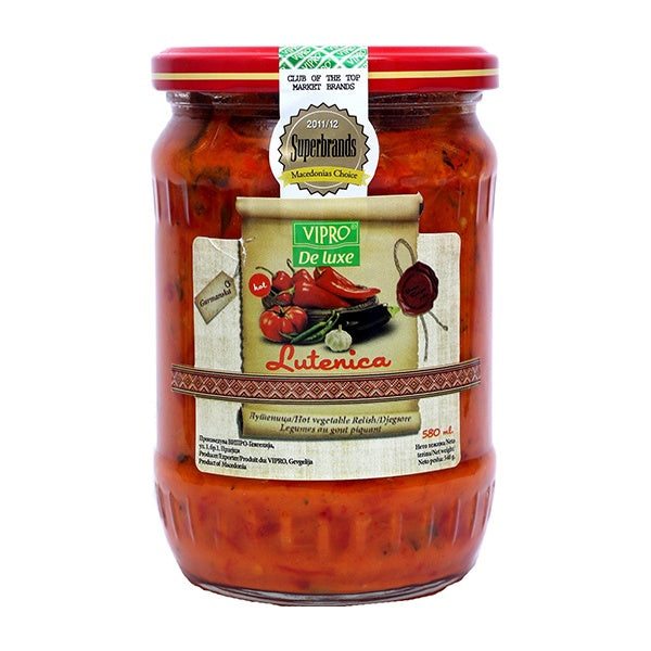 Vipro De luxe Lutenica 580g