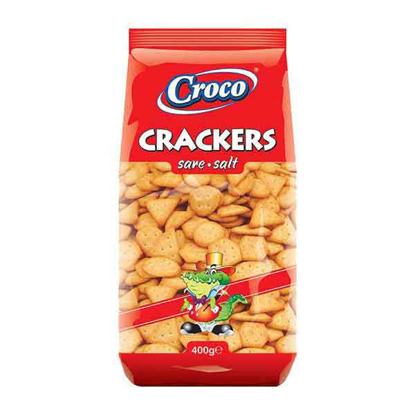 Croco Salted Crackers 400g
