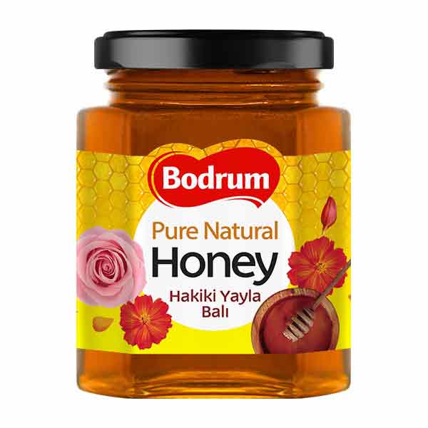 Bodrum Pine Flower Jarred Honey 250g