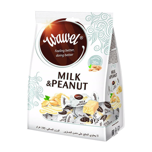 Wawel Milk & Peanut 195g