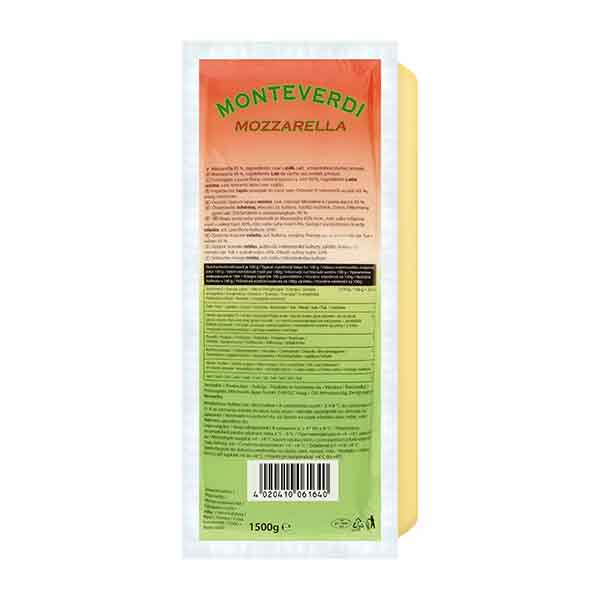 Monteverdi Mozzarella 1.5kg