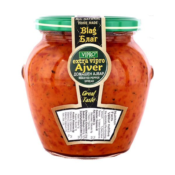 Vipro Extra Mild Ajvar 580ml