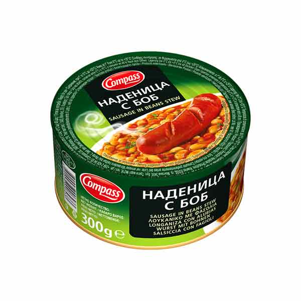 Compass Sausage In Beans Stew 300g