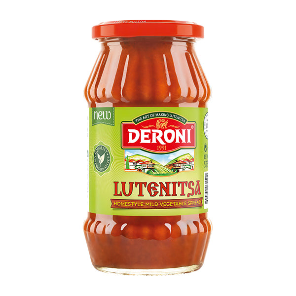 Deroni Mild Homestyle Vegetable Lutenitsa 525g