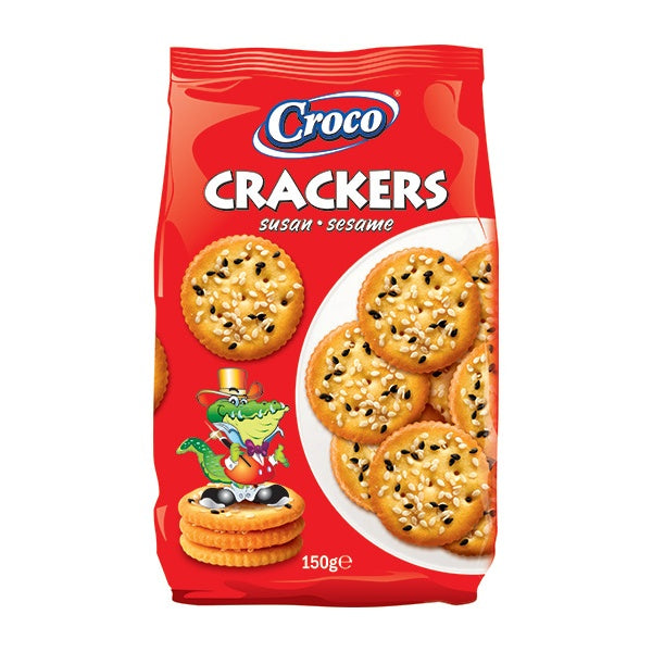 Croco Sesame Crackers 150g