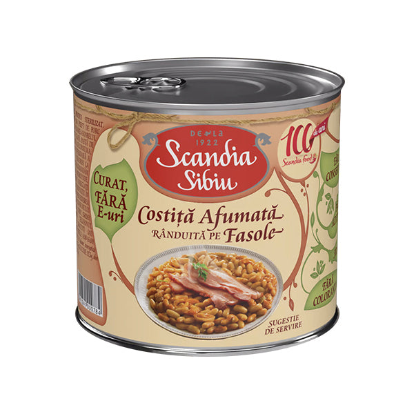 Scandia Sibiu Spare Ribs with Beans 400g