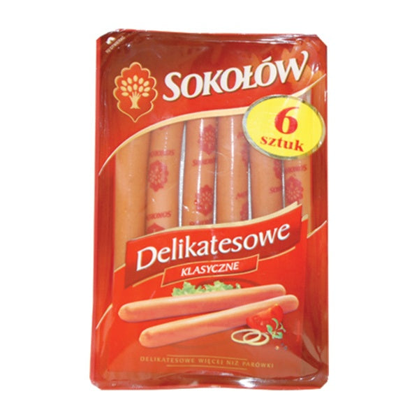 Sokolow Franks Classic Deluxe Pork Sausage 250g