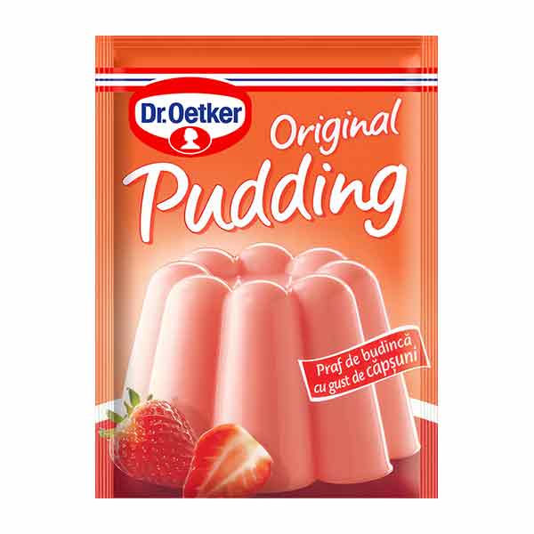 Dr Oetker Strawberry Pudding 40g
