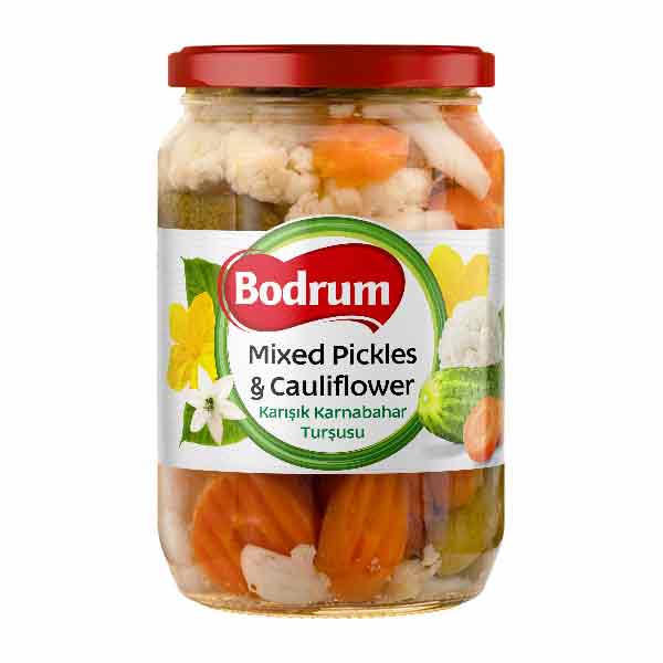 Bodrum Mixed Pickles with Cauliflower 670g