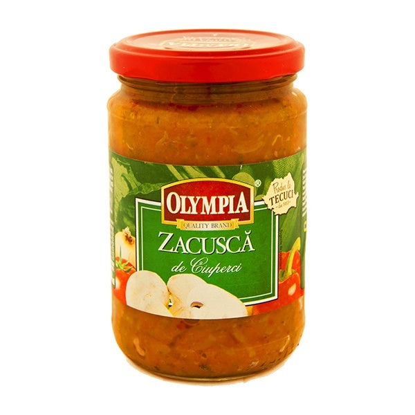 Olympia Vegetable Mushroom Stew Zacusca Ready Meal 300g