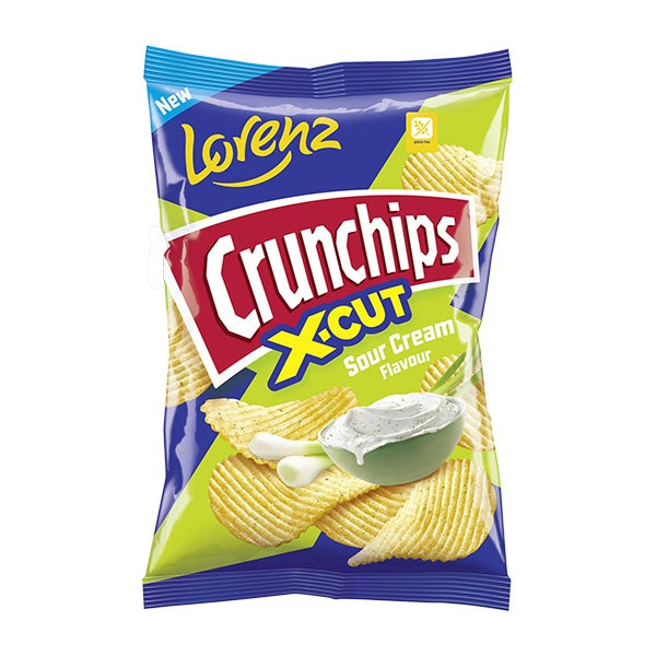 Crunchips X-Cut Sour Cream 130g