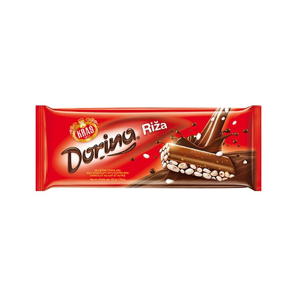 Kras Dorina Puffed Rice Chocolate 220g