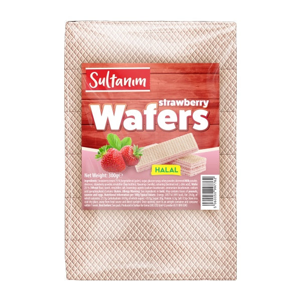 Sultanim Strawberry Wafers 300g
