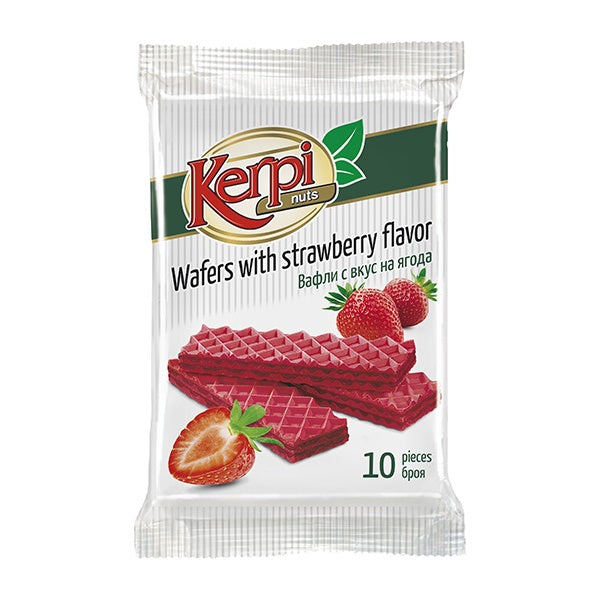 Kerpi Strawberry Wafers 200g