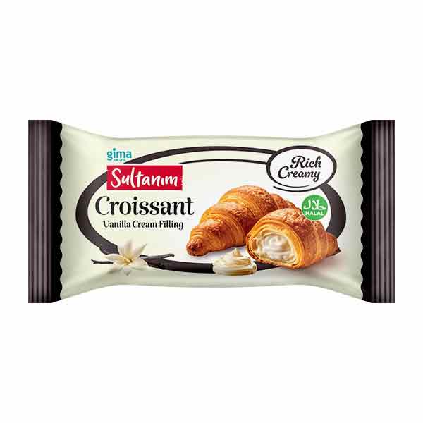 Sultanim Vanilla Cream Filling Croissant 60g