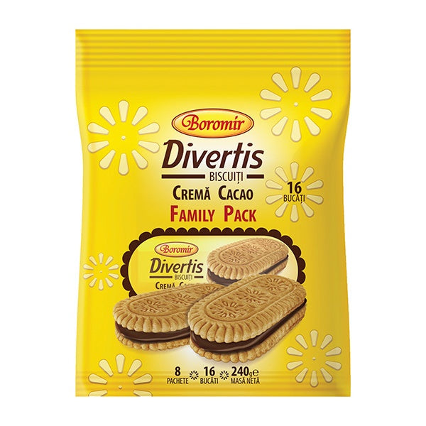 Boromir Divertis Family Pack Biscuits 240g