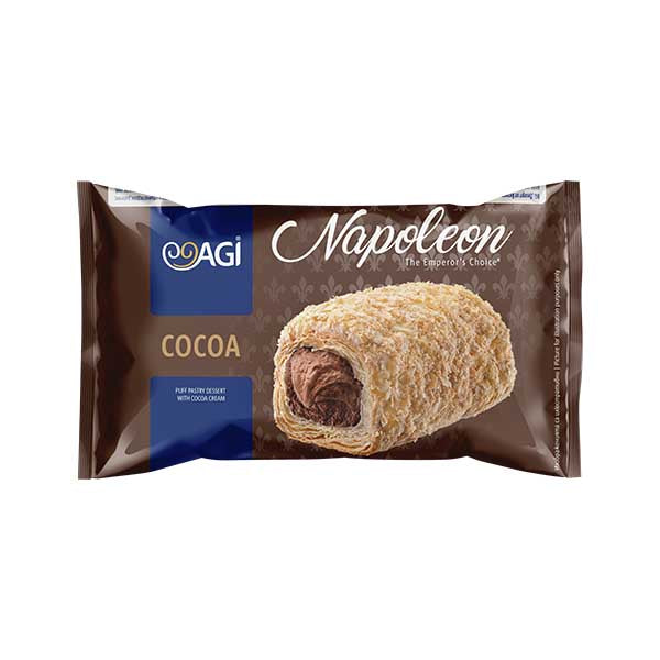Agi Napoleon Pastry with Cocoa Cream 10x90g