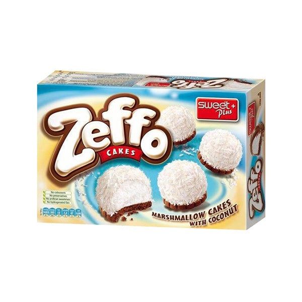 SweetPlus Zeffo Marshmallow Cakes with Coconut 115g