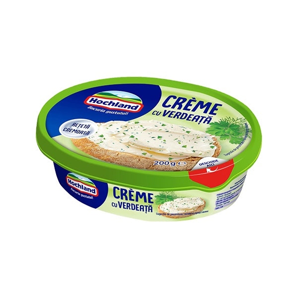 Hochland Herby Cream Cheese 200g