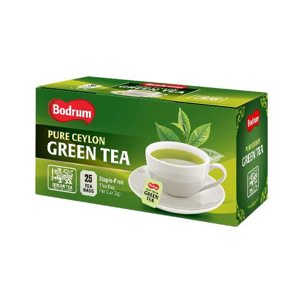Bodrum Pure Ceylon Green Tea 25x2g