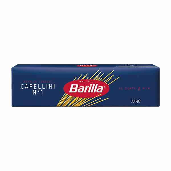 Barilla Extra Thin Capellini Spaghetti Pasta 500g