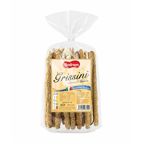 Bodrum Grissini with Sesame 250g