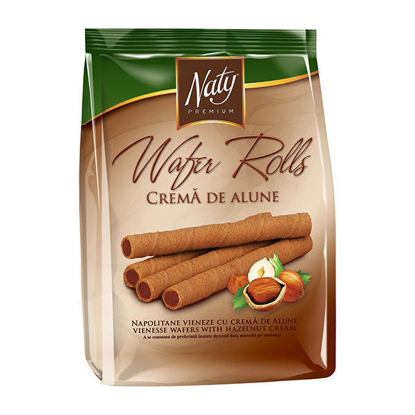 Naty Nut Wafer Rolls 200g