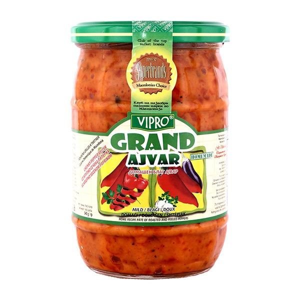 Vipro Grand Mild Ajvar 580g