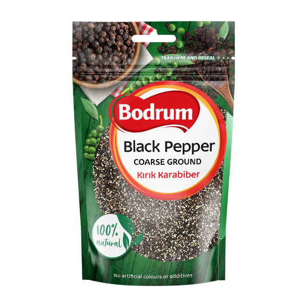 Bodrum Cracked Black Pepper 100g