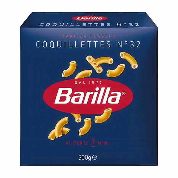 Barilla Elbow Coquillettes Pasta 500g