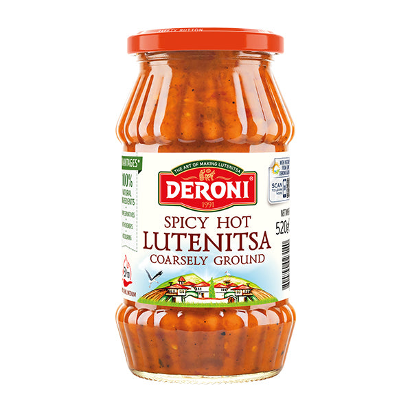 Deroni Hot Lutenitsa Coarsely Ground 520g