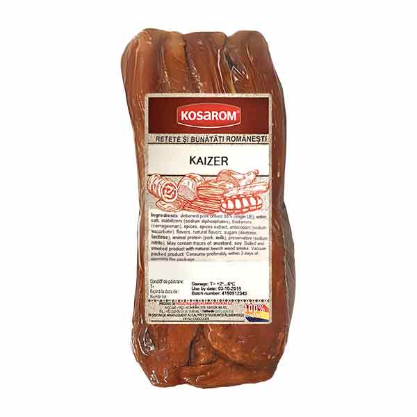 Kosarom Kaizer Smoked Pork Breast Approx. 350g