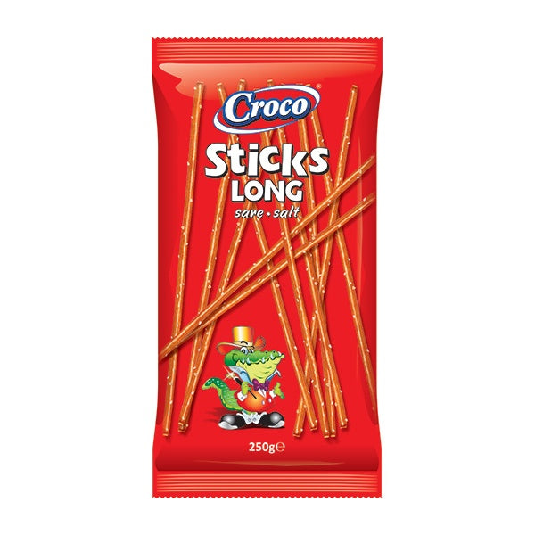 Croco Long Salted Sticks 250g