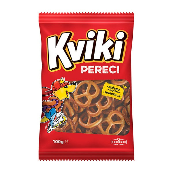 Podravka Halal Kviki Pretzels 100g