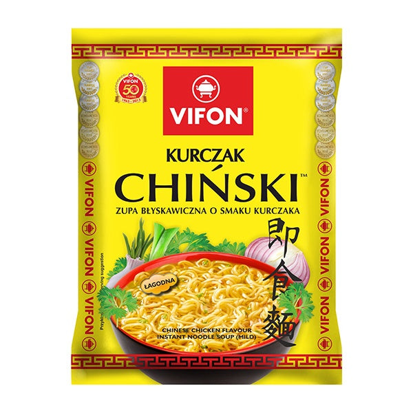 Vifon Chinese Chicken Flavour Instant Noodle Soup 70g