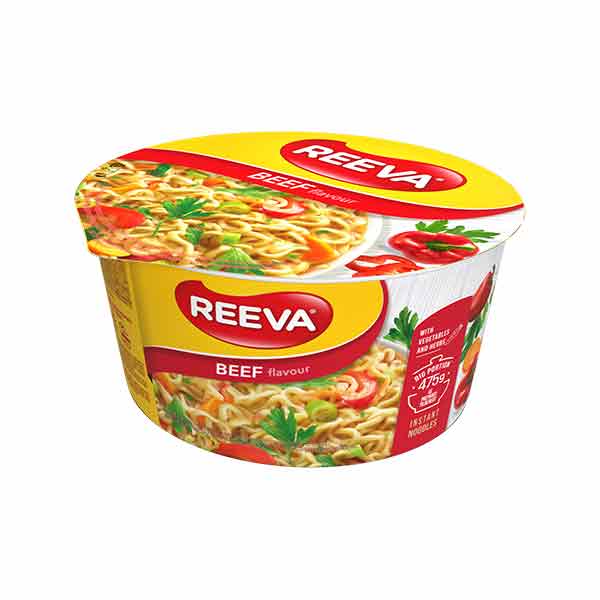 Reeva Instant Beef Noodle Bowl 75g