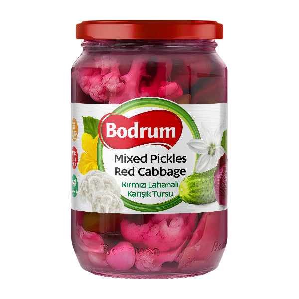 Bodrum Mixed Pickles & Red Cabbage 720g