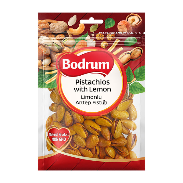 Bodrum Lemon & Saffron Flavoured Pistachio 150g