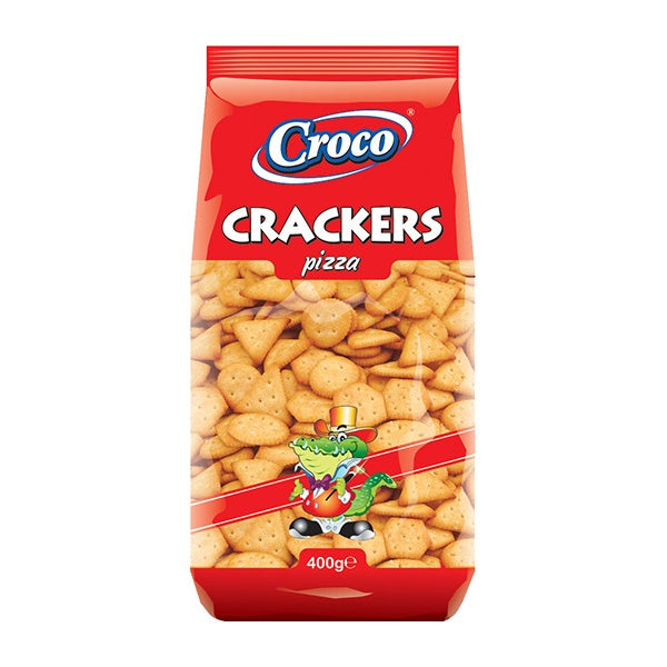 Croco Pizza Crackers 400g
