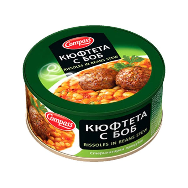 Compass Rissoles In Beans Stew 300g