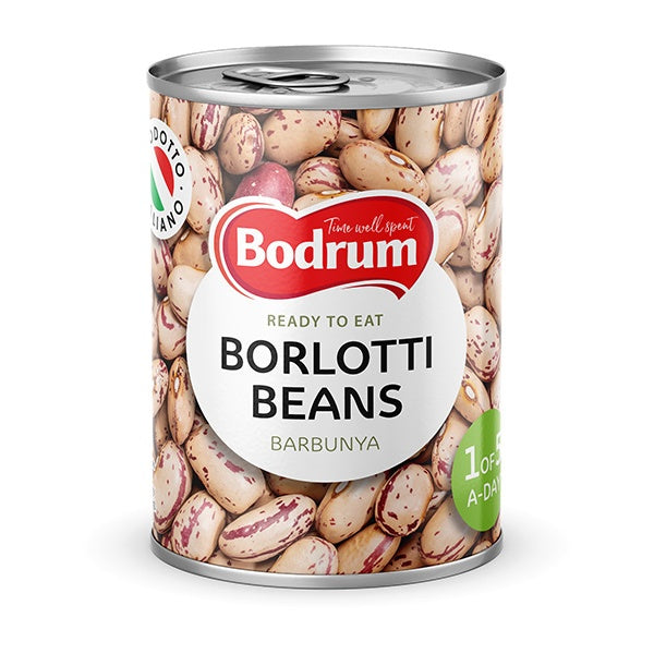 Bodrum Borlotti Beans 400g