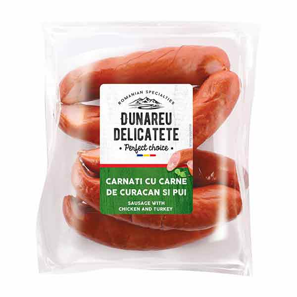 Dunareu Sausages with Turkey & Chicken Approx. 1kg