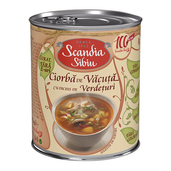 Scandia Sibiu Beef Soup 400g