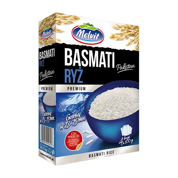Melvit Basmati Rice 400g