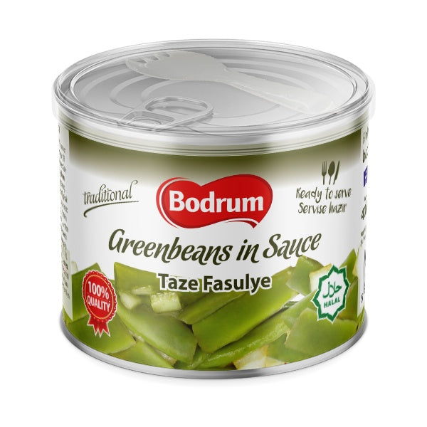 Bodrum Green Beans in Tomato Sauce Ready Meal 400g