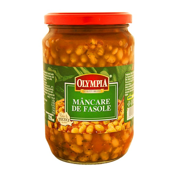 Olympia Cooked Beans Ready Meal 314g