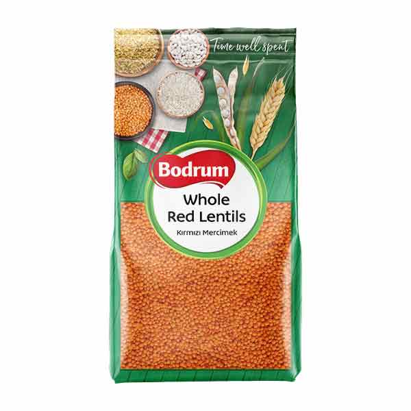 Bodrum Whole Red Lentils 5kg